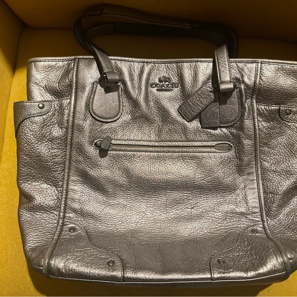 Coach Handbags - Coach Metalic Shoulder Bag
